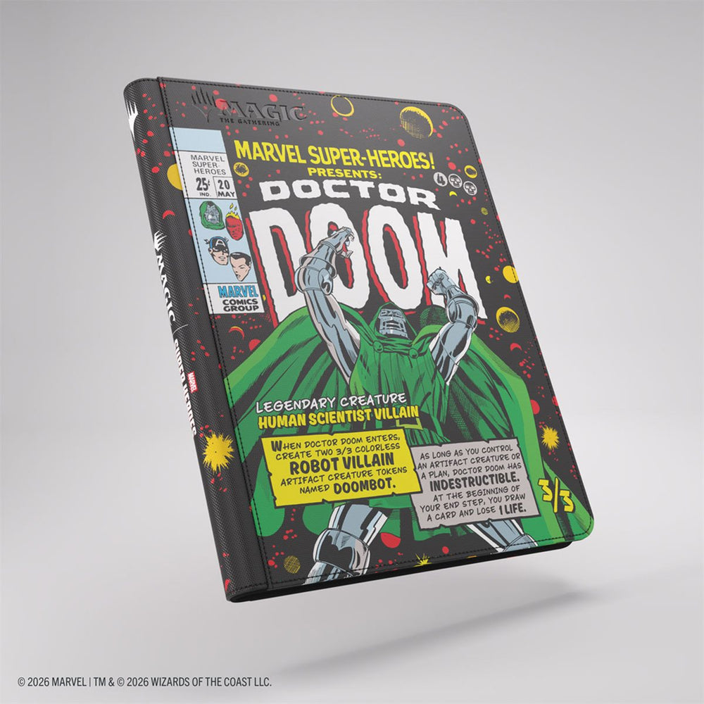 Gamegenic MTG Marvel Super Heroes 9pkt Zip-up Binder Album