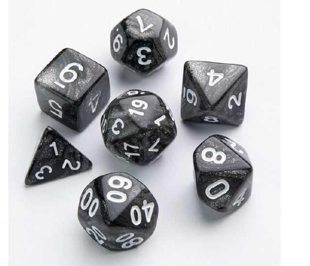 Gamegenic 7-die RPG Set - Galaxy Series
