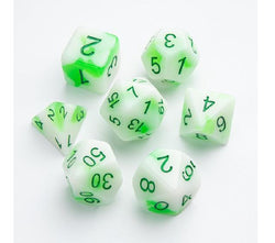 Gamegenic 7-die RPG Set - Glow Series