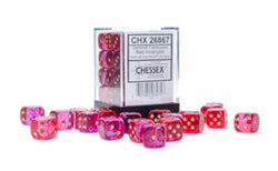 Chessex 12mm D6 Dice Block (36 Dice) *Gemini*