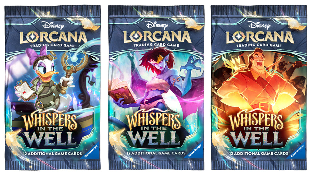 DISNEY LORCANA SET 10 WHISPERS IN THE WELL BOOSTER PACK