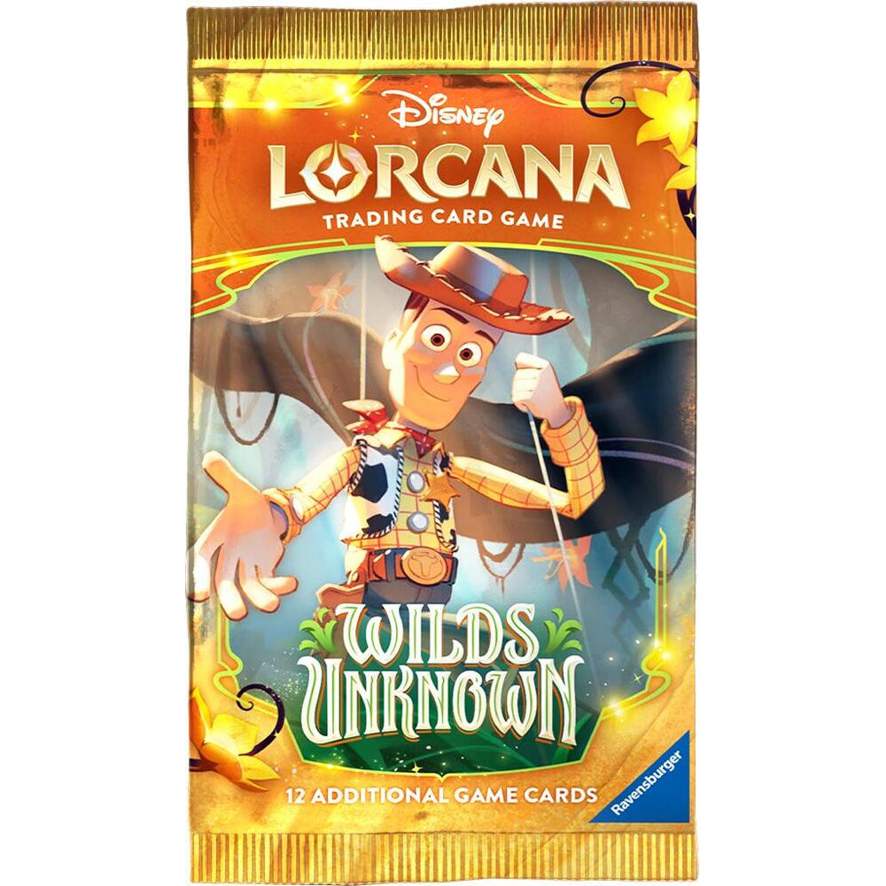 DISNEY LORCANA SET 12 WILDS UNKNOWN BOOSTER PACK