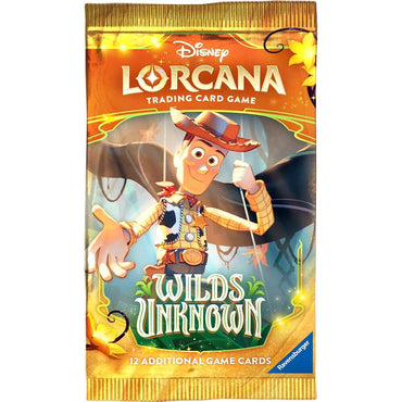 DISNEY LORCANA SET 12 WILDS UNKNOWN BOOSTER PACK