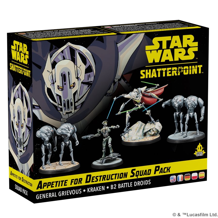 Star Wars: Shatterpoint: Appetite for Destruction: General Grievous Squad Pack