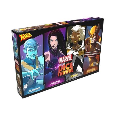Marvel X-Men Dice Throne: Box 1 - Iceman, Psylocke, Storm, Wolverine
