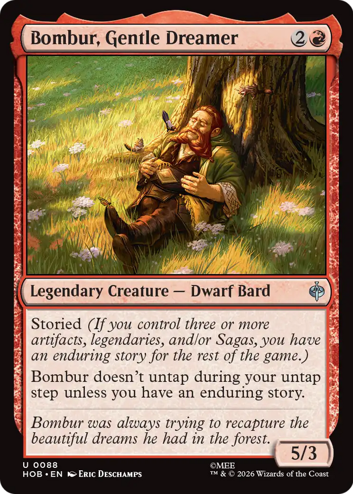 Bombur, Gentle Dreamer [The Hobbit]