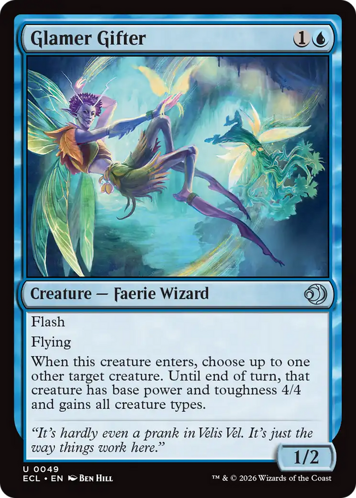 Glamer Gifter [Lorwyn Eclipsed]
