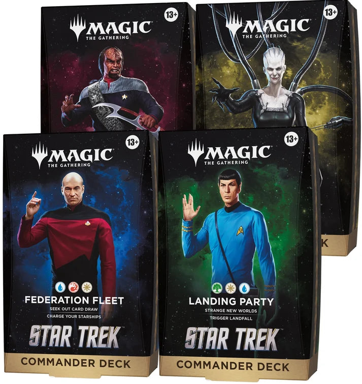 Star Trek Commander Deck Set of 4 [PREORDER]