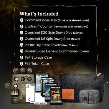 Nerd Gear Commander Essentials Kit