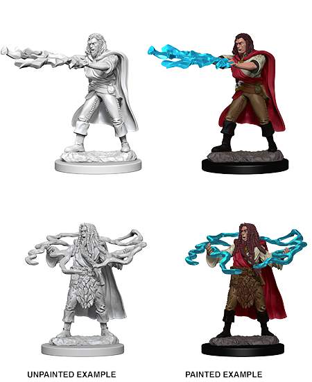 DND UNPAINTED MINIS WV1 MALE HUMAN SORCERER