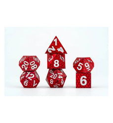 FanRoll 7-die RPG Set - Dragon Storm Silicone