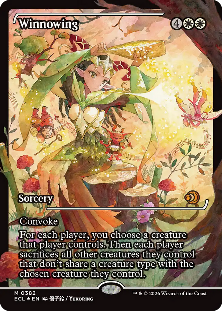 Winnowing (Showcase) [Lorwyn Eclipsed]