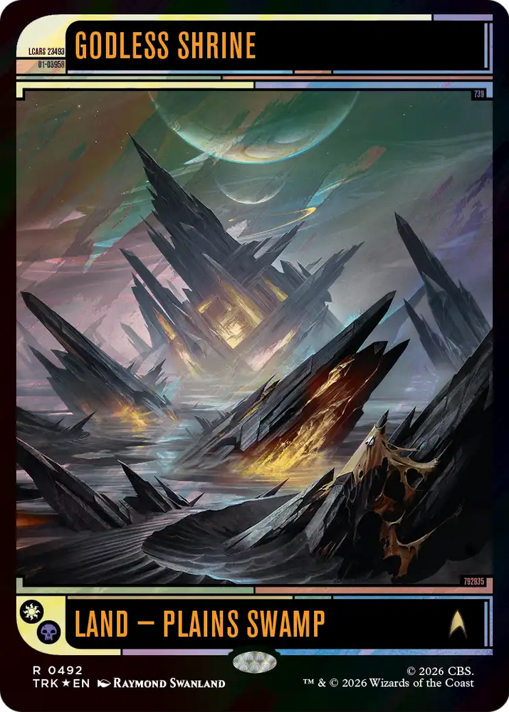 Godless Shrine (Surge Foil) [Star Trek]