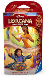 DISNEY LORCANA REIGN OF JAFAR STARTER DECK