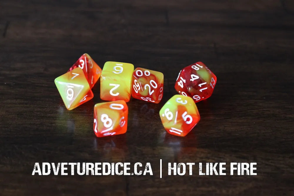 ADVENTURE DICE - 7-DIE SETS