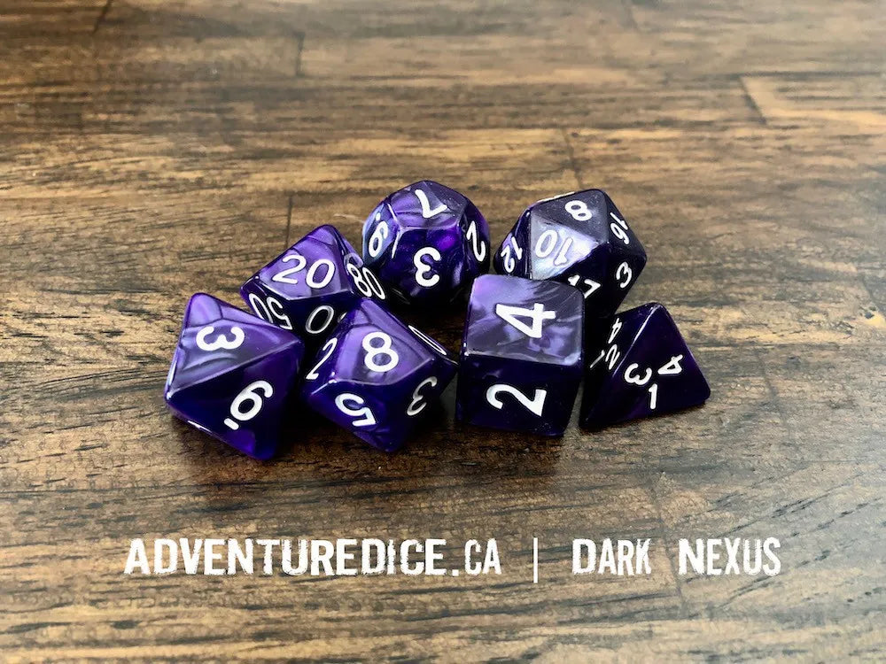 ADVENTURE DICE - 7-DIE SETS