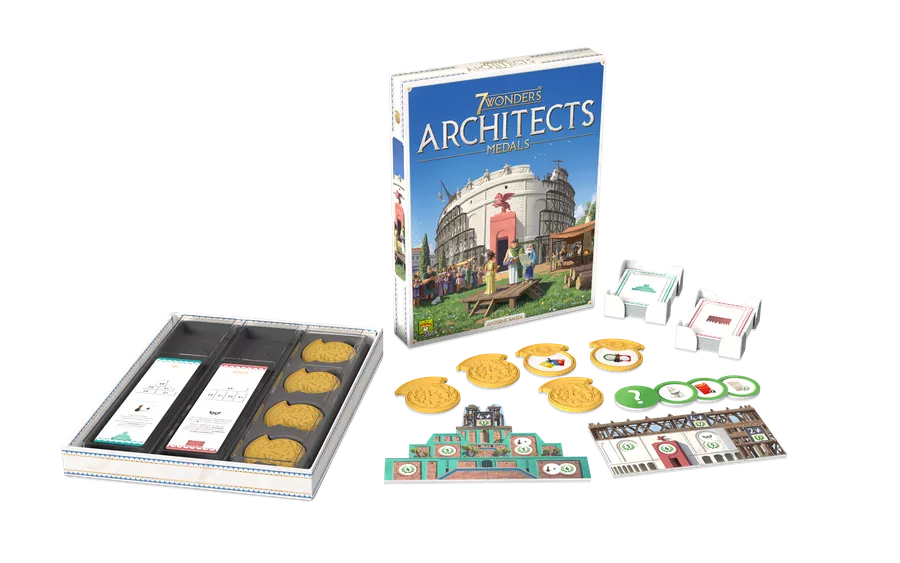 7 WONDERS - ARCHITECTS: MEDALS