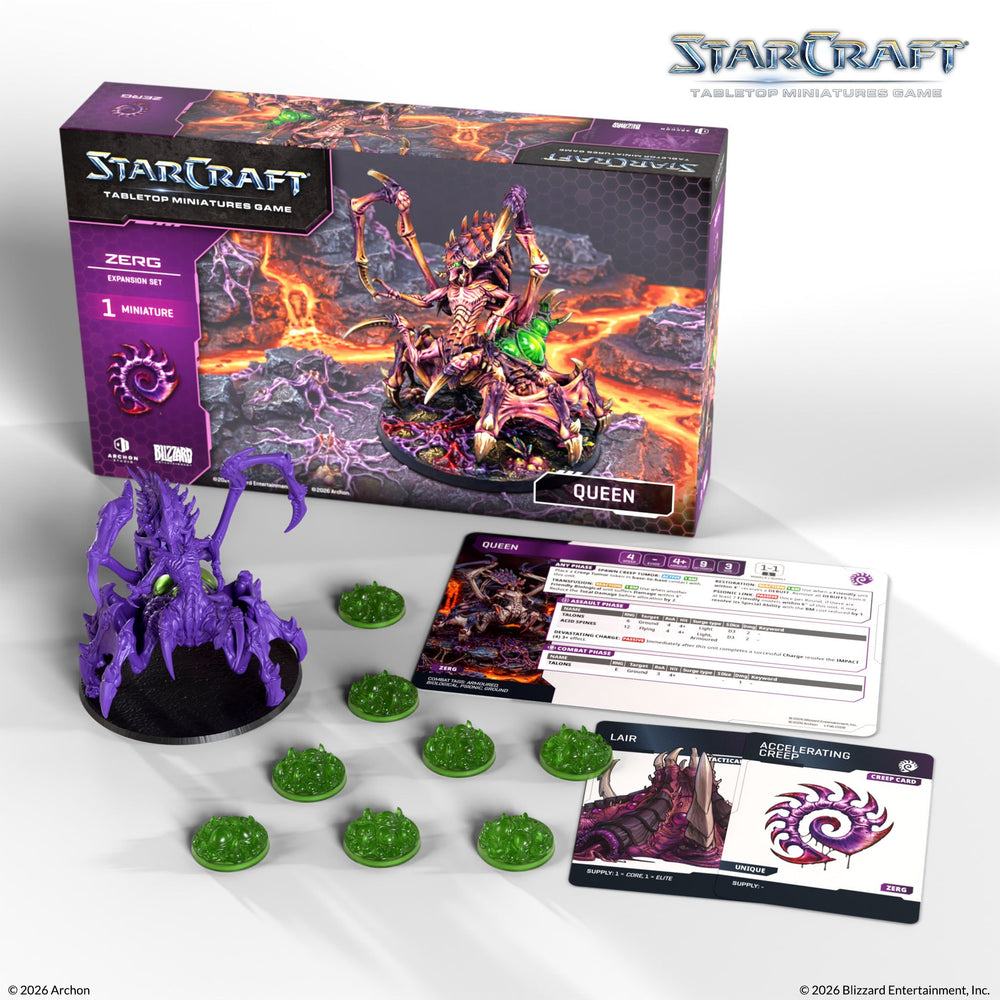 Starcraft: The Miniatures Game - Zerg - Queen