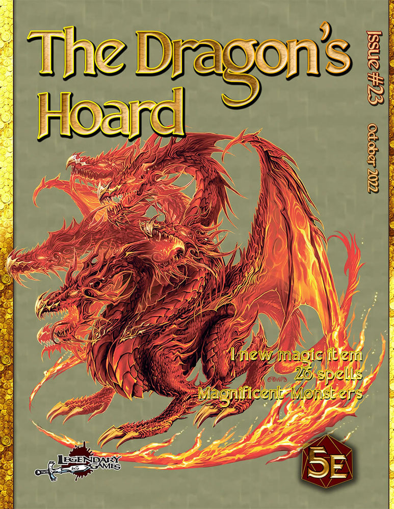 THE DRAGON'S HOARD #23 (5E)