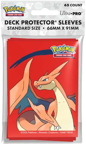 UP D-PRO POKEMON MEGA CHARIZARD Y SLEEVES 65CT