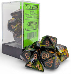 CHESSEX 7-DIE SET *BRUSH*