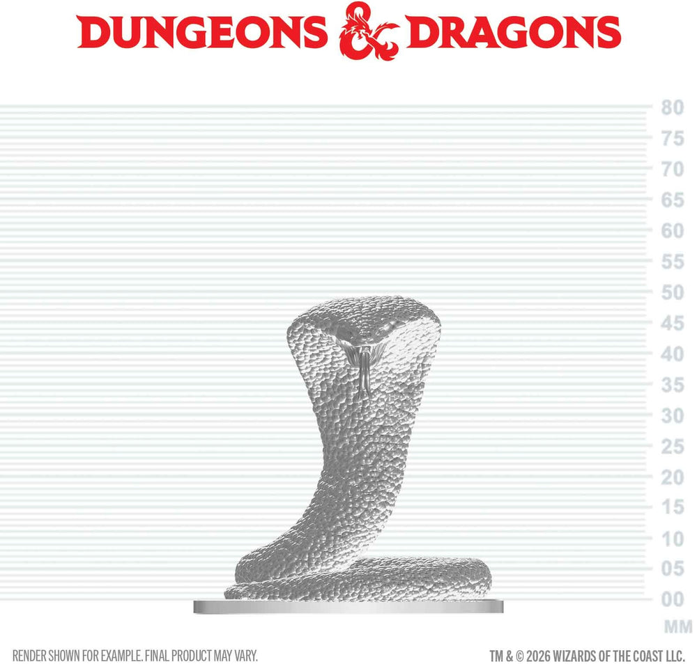 DND UNPAINTED MINIS WV29 POLAR SERPENT