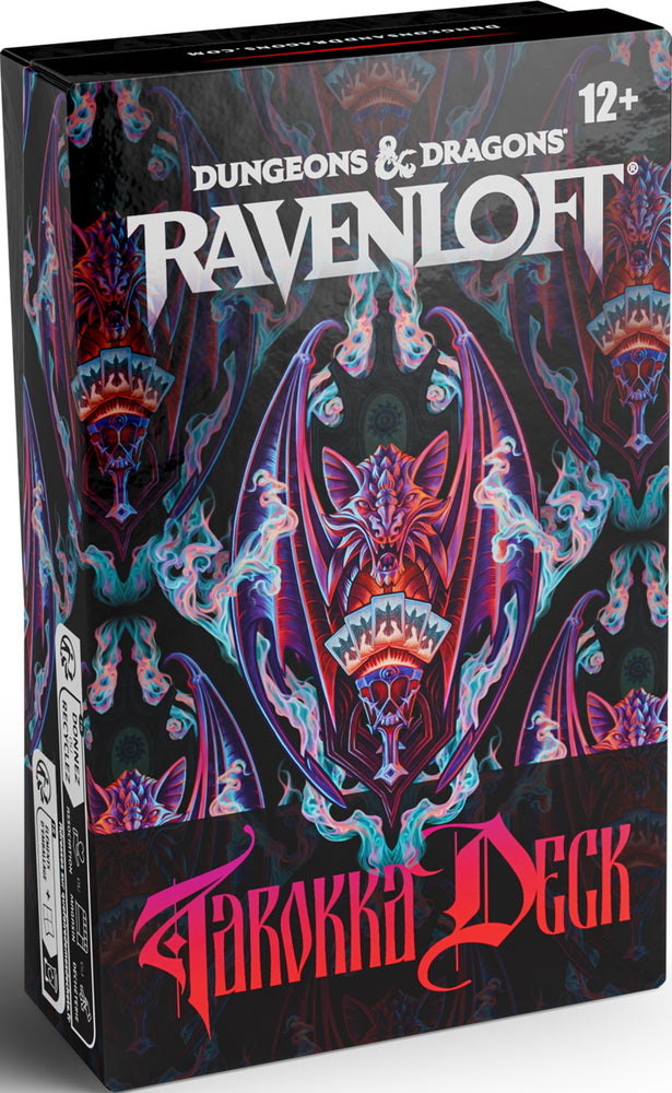 DND RAVENLOFT HORRORS WITHIN TAROKKA DECK