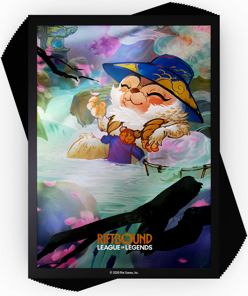 RIFTBOUND LEAGUE OF LEGENDS TCG SPIRITFORGED ART SLEEVES 100ct