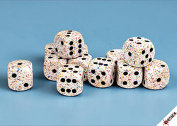 CHESSEX 16MM D6 DICE BLOCK (12 DICE) - SPECKLED