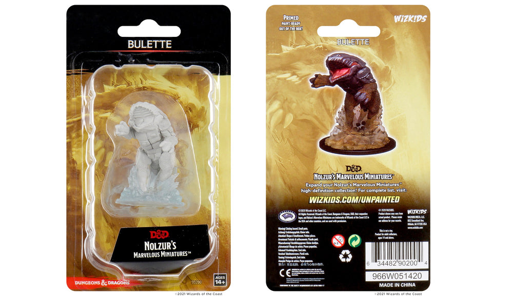 DND UNPAINTED MINIS WV12.5 BULETTE