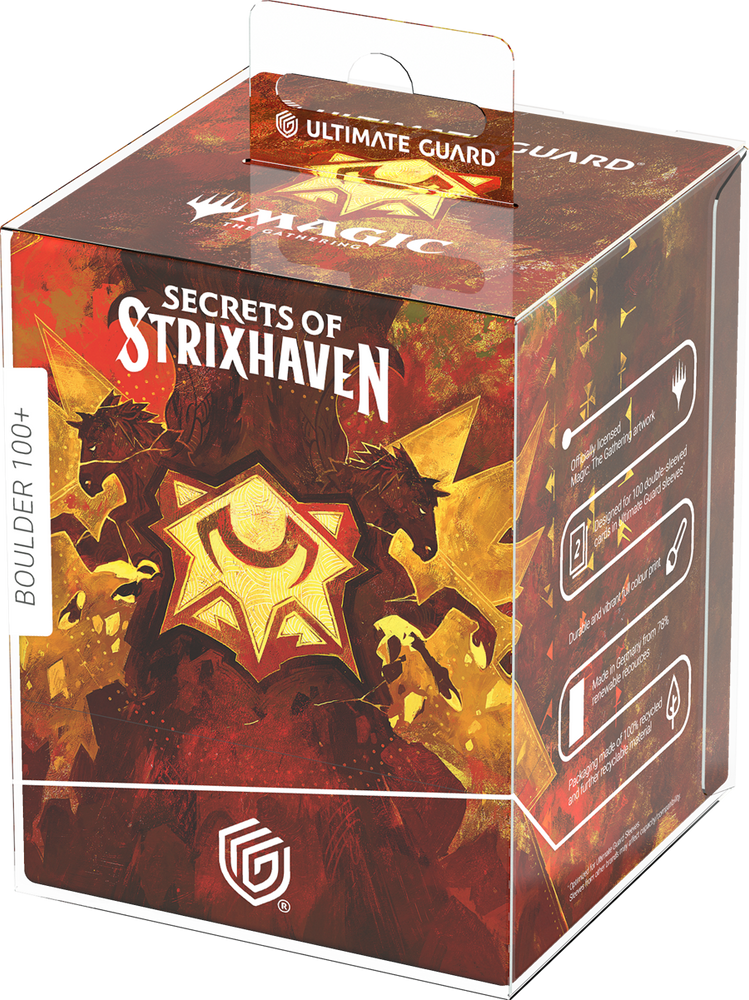 UG DECK CASE BOULDER 100+ MTG SECRETS OF STRIXHAVEN