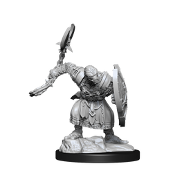 DND UNPAINTED MINIS WV14 WARFORGED BARBARIAN