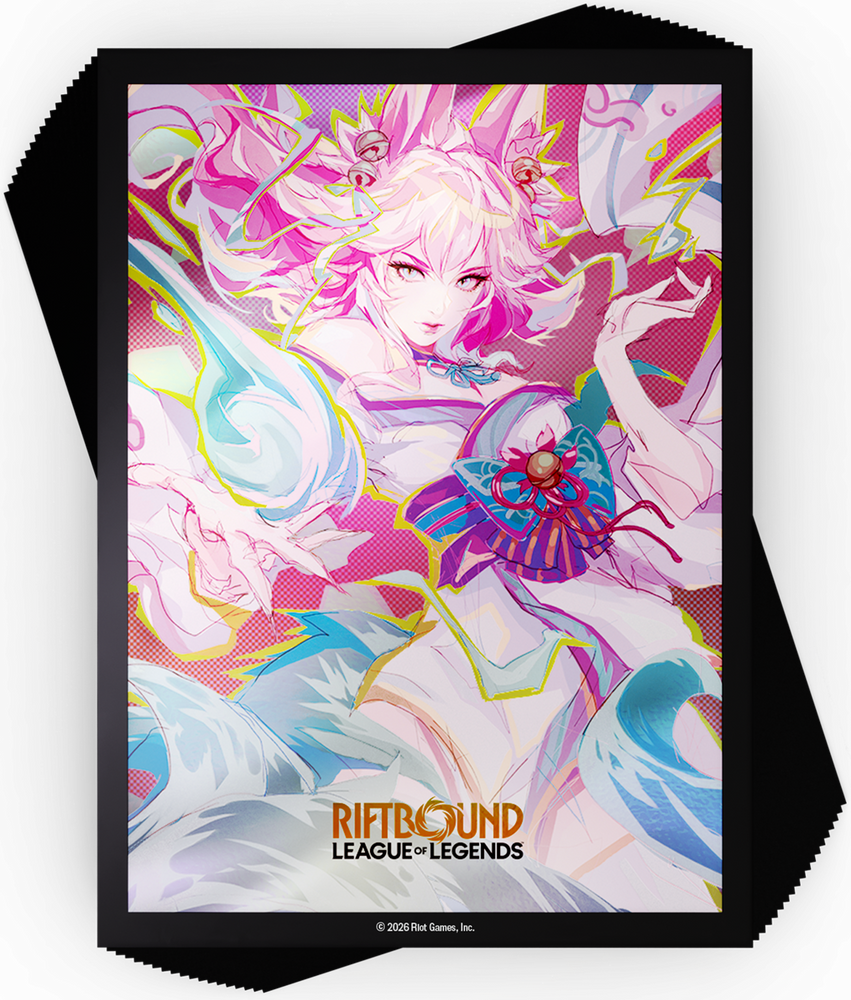 RIFTBOUND LEAGUE OF LEGENDS TCG SPIRITFORGED ART SLEEVES 100ct