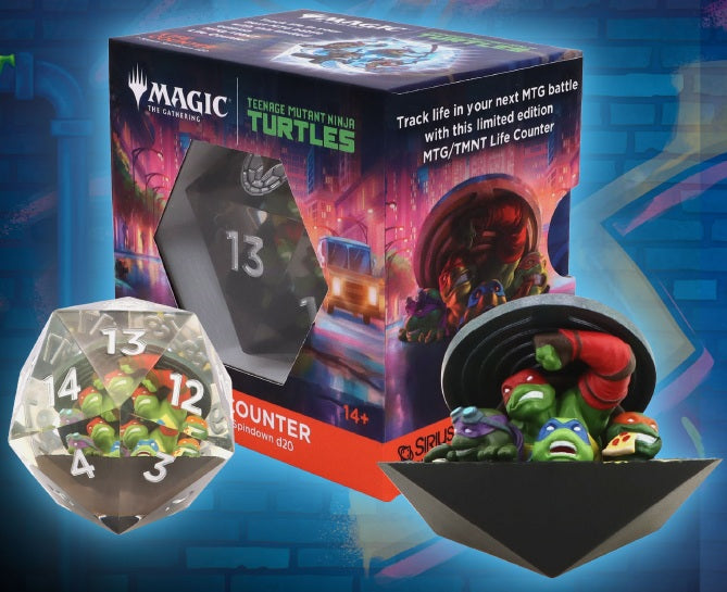 Sirius Dice: MTG TMNT 55MM SPINDOWN D20