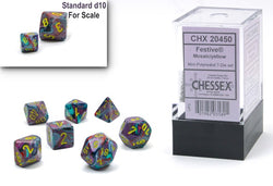 CHESSEX 7-DIE SET *Festive* MINI