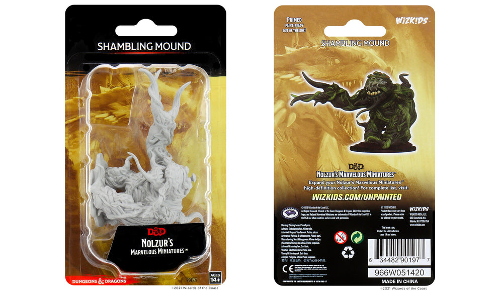 DND UNPAINTED MINIS WV6 SHAMBLING MOUND