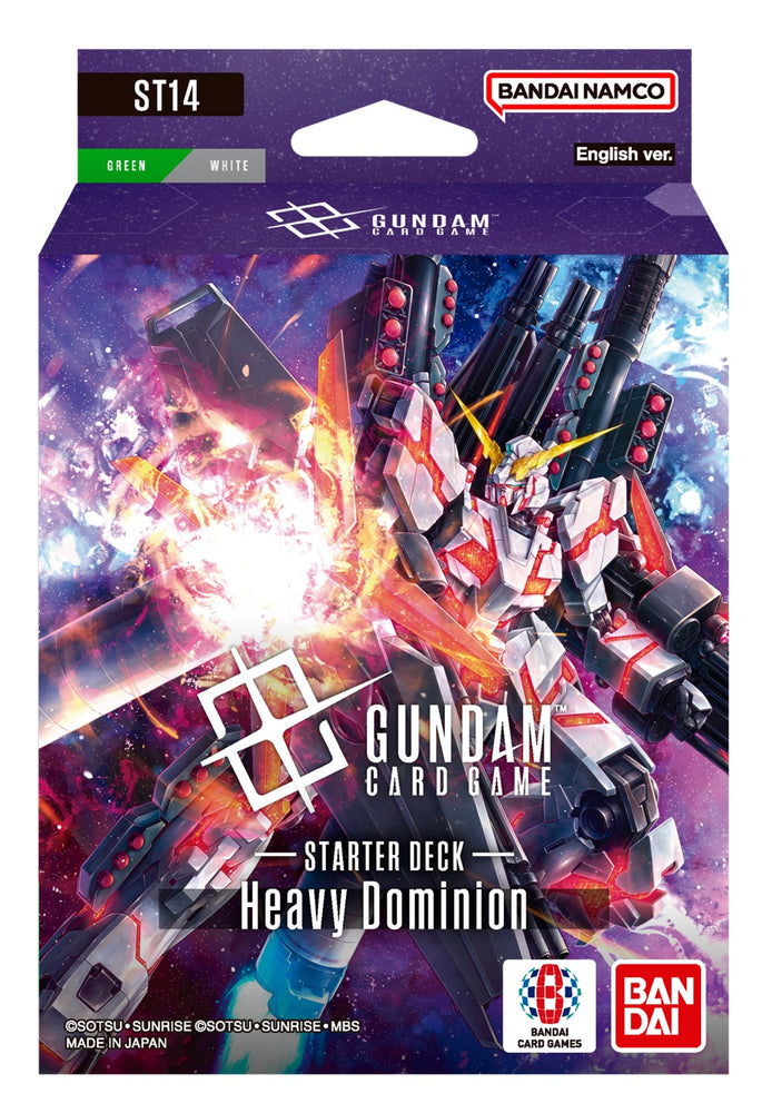 GUNDAM CG ST-14 HEAVY DOMINION STARTER DECK