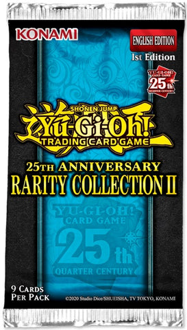 YGO 25TH ANNIVERSARY RARITY COLLECTION II - BOOSTER PACK (1st Edition)