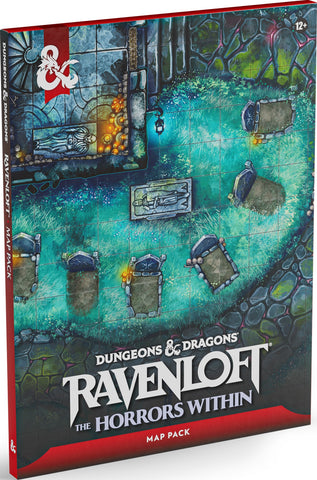 DND RPG RAVENLOFT HORRORS WITHIN MAP PACK