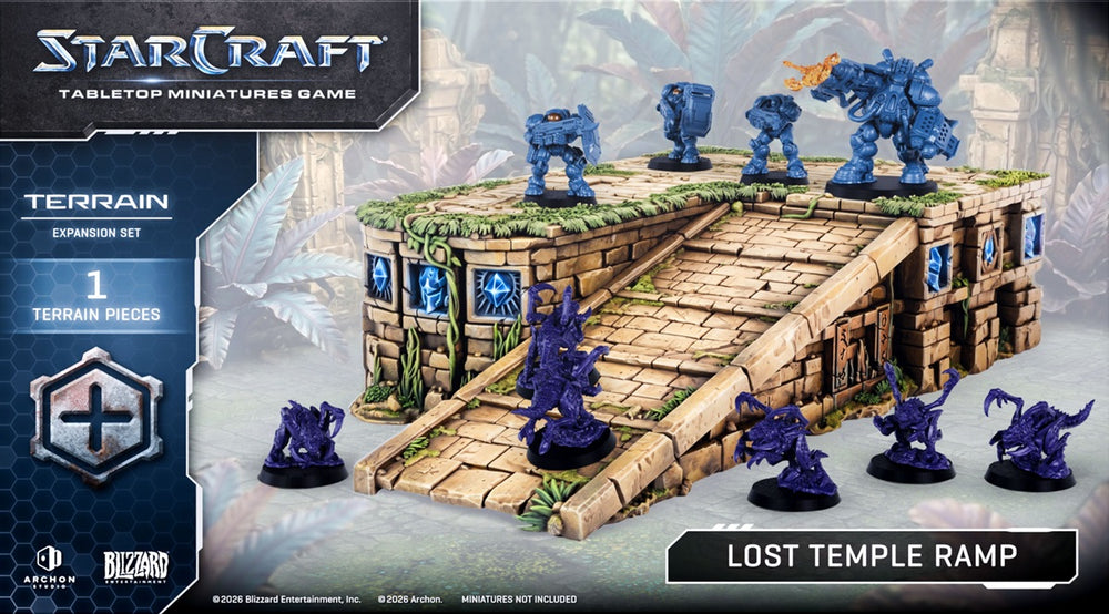 Starcraft: The Miniatures Game - Lost Temple Terrain - Ramp