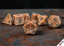 CHESSEX 7-DIE SET *SPECKLED*