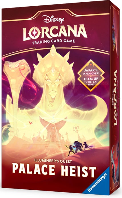DISNEY LORCANA SET 8 REIGN OF JAFAR ILLUMINEER'S QUEST PALACE HEIST