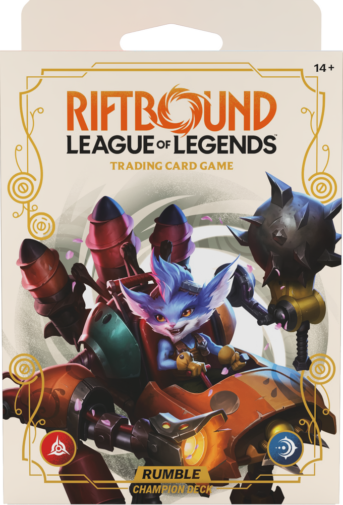 RIFTBOUND - LEAGUE OF LEGENDS TCG - SPIRITFORGED CHAMPION DECK RUMBLE