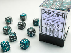 Chessex 12mm D6 Dice Block (36 Dice) *Gemini*