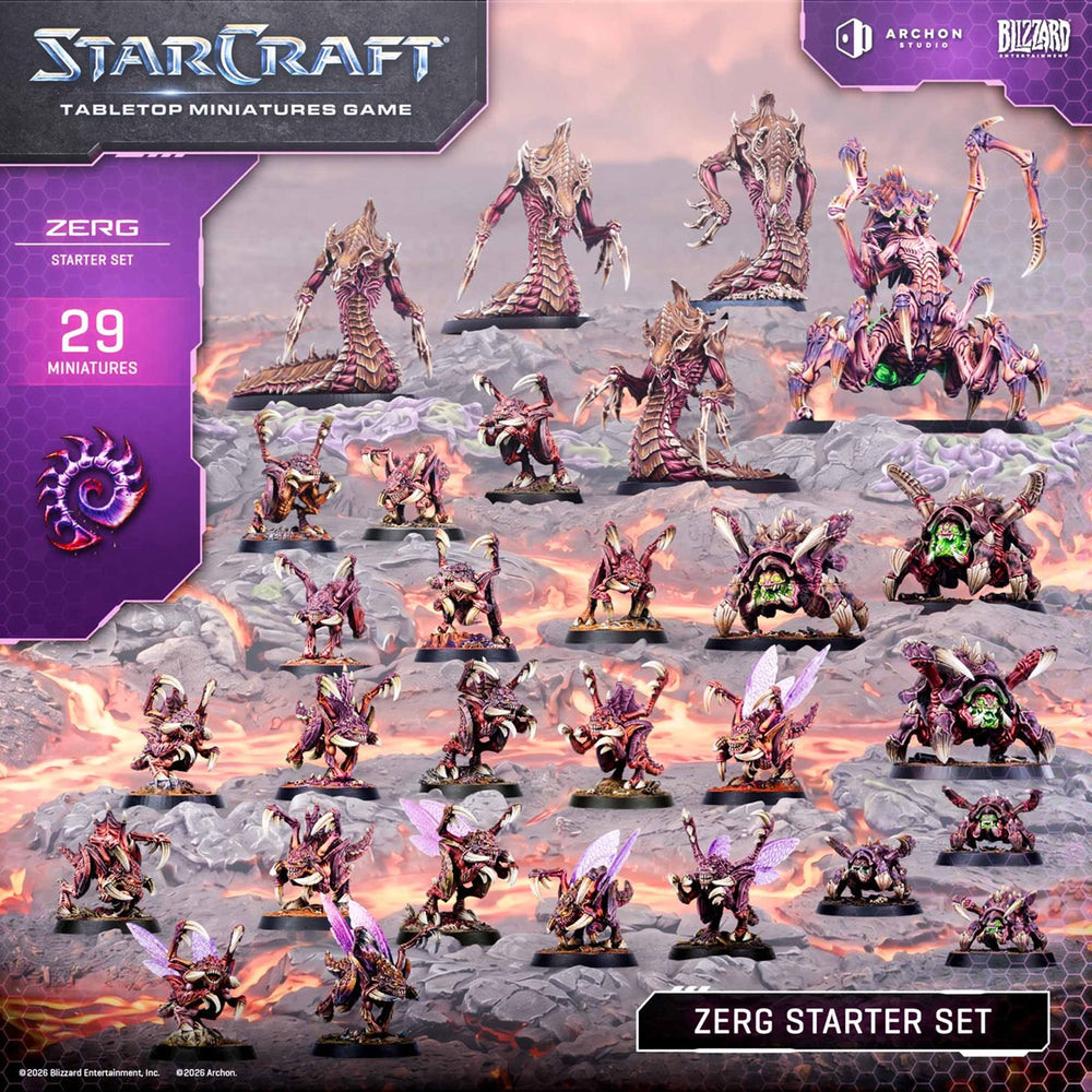 Starcraft: The Miniatures Game - Zerg - Starter Set