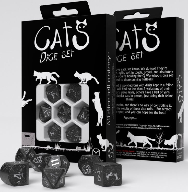 CATS MODERN DICE SET WAFFLE