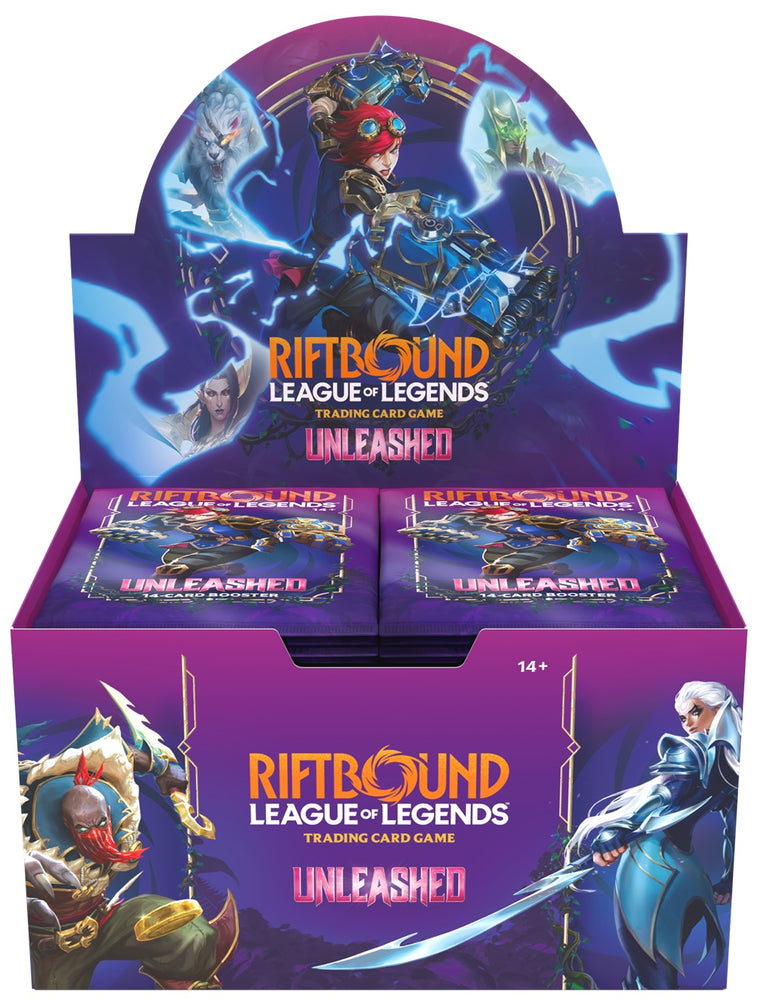 RIFTBOUND - LEAGUE OF LEGENDS TCG - UNLEASHED BOOSTER BOX