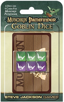 MUNCHKIN PATHFINDER GOBLIN DICE