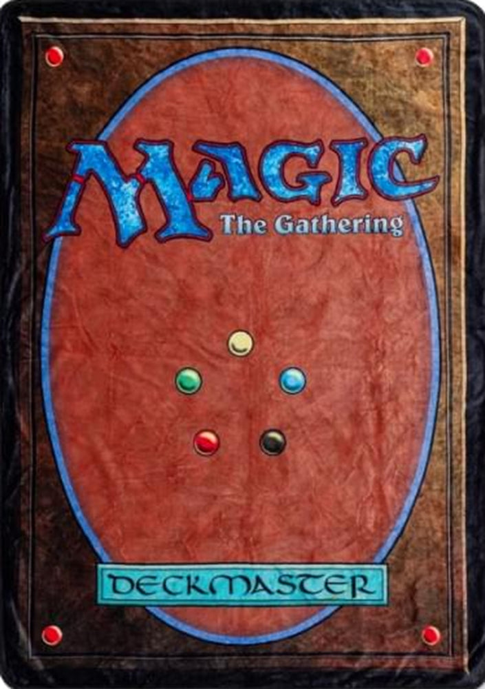 MTG Card Back Plush Fleece Blanket (45"X60")
