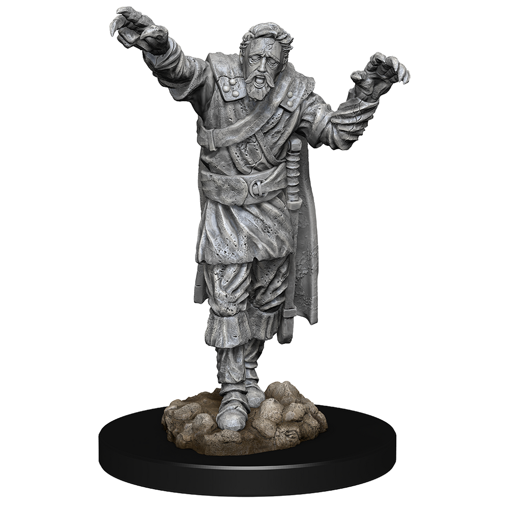 DND UNPAINTED MINIS WV14 SCARECROW/STONE CURSED
